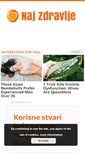 Mobile Screenshot of najzdravlje.com